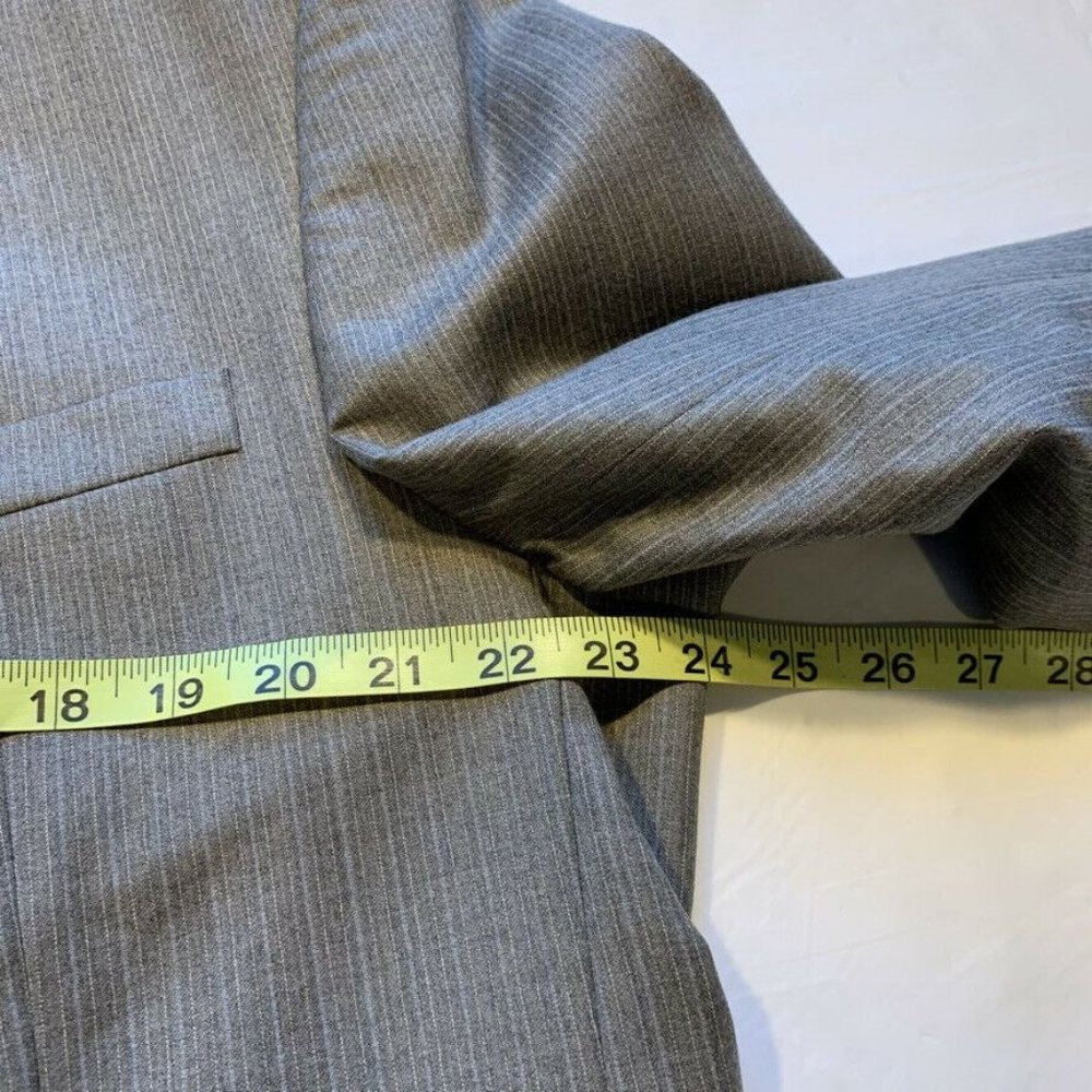 Vintage Calvin Klein 100% Wool Blazer Sport Jacket Coat 2 Button Canada 44L EUC - Picture 10 of 12